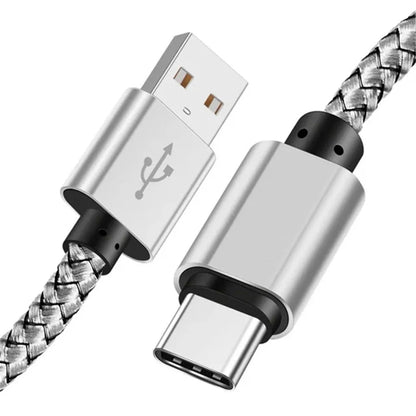 Nylon Fast Charging USB A to Type C Cable - Smarsty