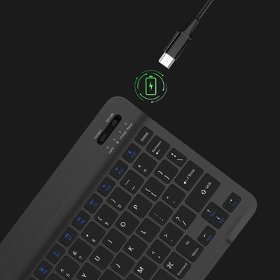 Magnetic Tablet Keyboard for Tablets Bluetooth Rechargeable - Smarsty