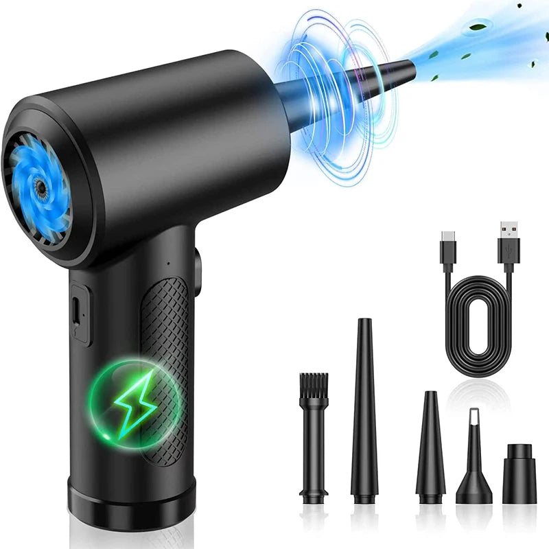 Wireless Electric Air Duster For Keyboard PC Cleaning