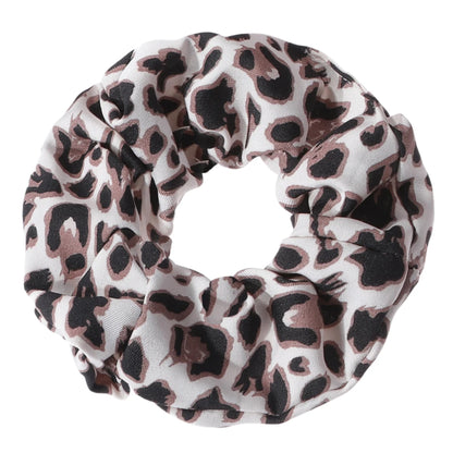 Leopard Print Scrunchie High Elastic Hair Tie Elegant - Smarsty