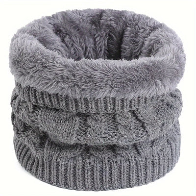 Fashion Polyester Fiber Neck Warm Scarf Suitable for Comfortable Winter Accessories for Men and Women in Cold Weather - Smarsty