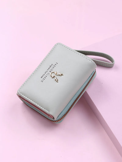 Luxury Brand Women's Small Wallet Female Card Holder Short Wallets with Coin Purse for Woman Ladies PU Leather Hasp Mini Clutch - Smarsty
