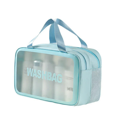 Wet-dry separation makeup bag portable toiletry bag travel essentials large capacity storage bag fitness swimming essentials - Smarsty