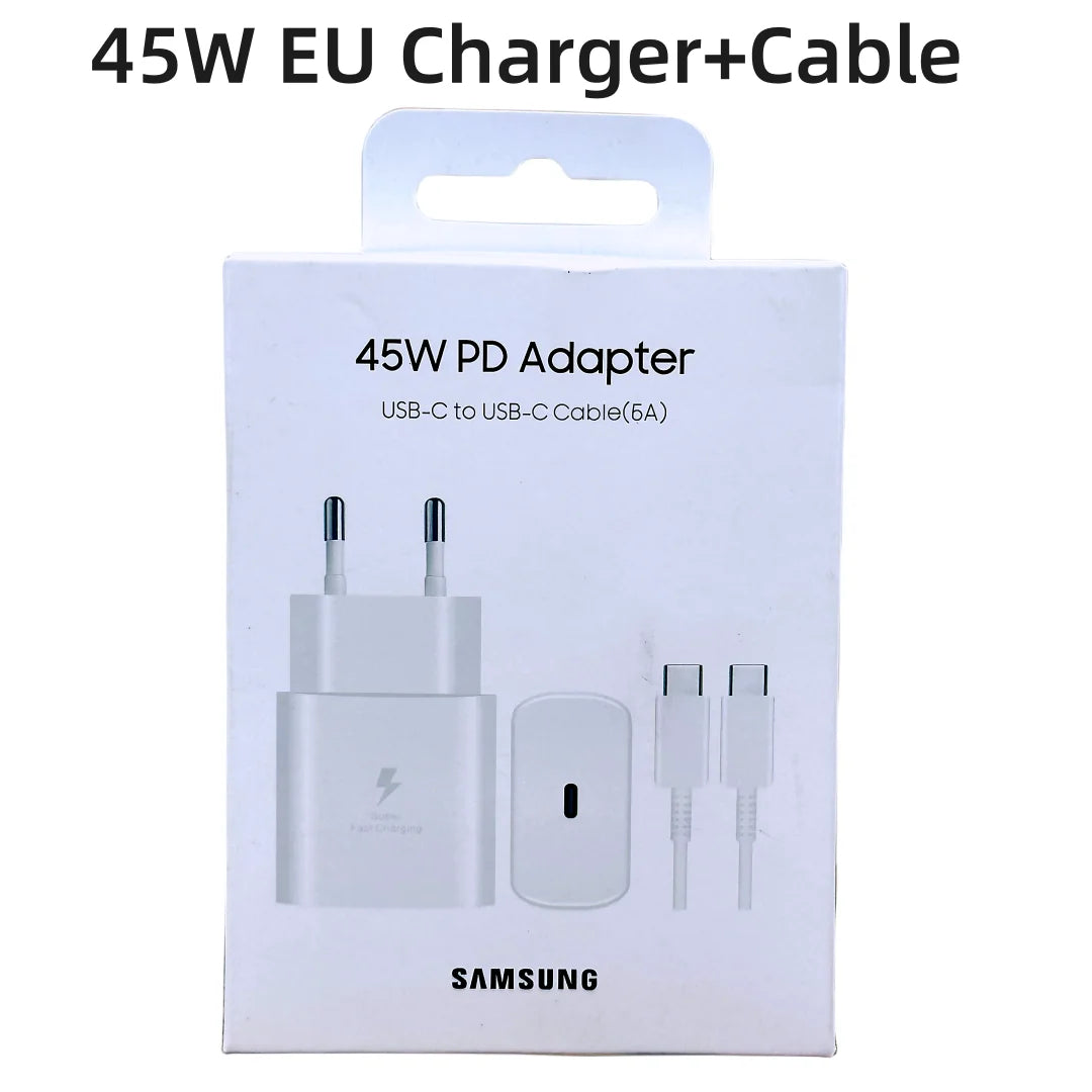 45W USB C Charger Fast Charge EU Certified for Galaxy - Smarsty