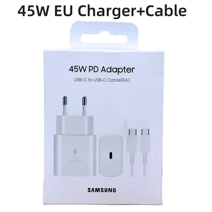 45W USB C Charger Fast Charge EU Certified for Galaxy - Smarsty