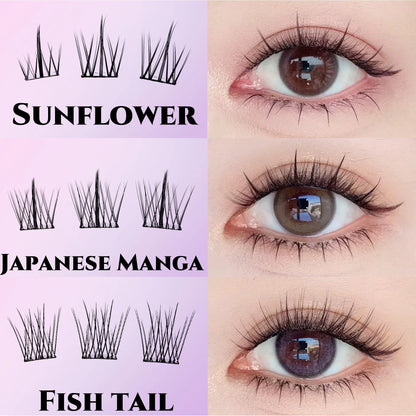 Miaojie No-Glue False Eyelashes for Easy Application - Smarsty