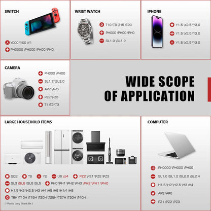 VMAN 66in1 Multifunction Ratchet Screwdriver Set Multi Magnetic Bits Mini Repair Tool Kit Household Tool For PC & Desk Etc.