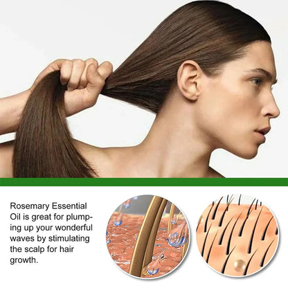 Rosemary Essential Oil for Moisturizing Healthy Hair - Smarsty