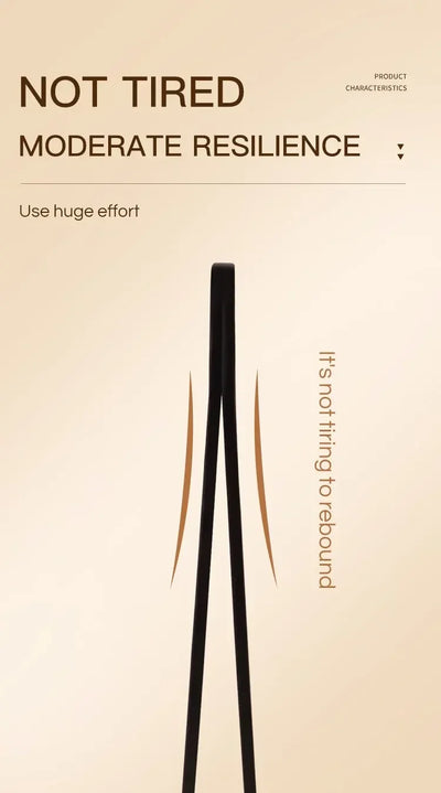 CNK Stainless Steel Black Eyebrow Tweezer for Precision Hair Removal - Smarsty