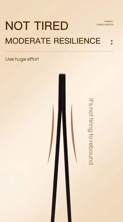 CNK Stainless Steel Black Eyebrow Tweezer for Precision Hair Removal - Smarsty