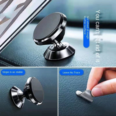 Magnetic Car Phone Holder With GPS Mount For Easy Access - Smarsty