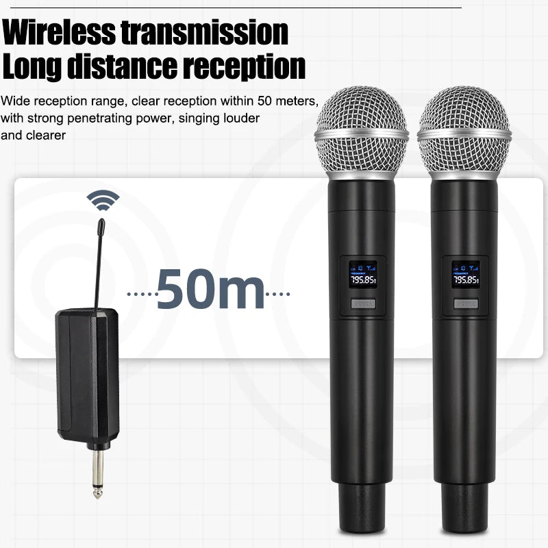 Wireless Handheld Microphone for Party and Karaoke - Smarsty