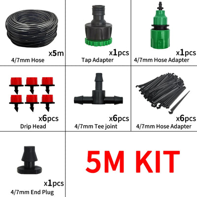 Portable Micro Drip Irrigation System for Easy Garden Watering - Smarsty
