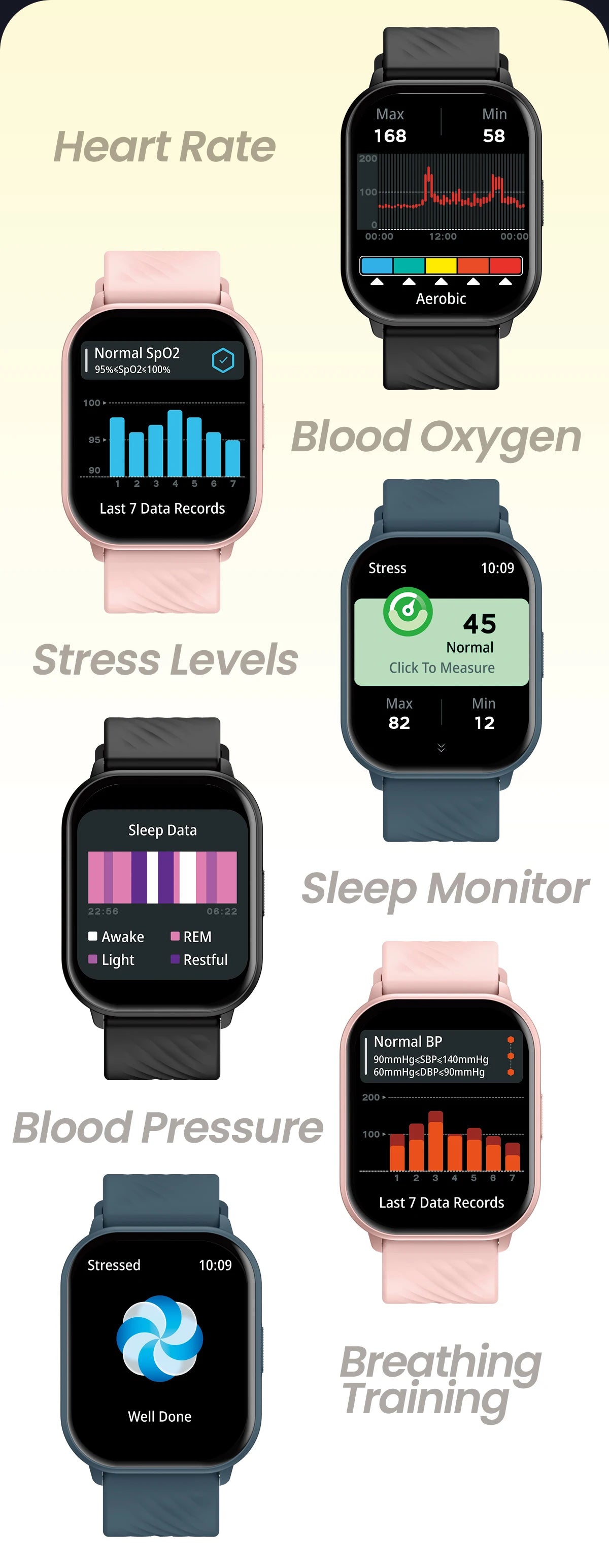 Zeblaze GTS 3 Smart Watch with 2.03 Inch Screen - Smarsty