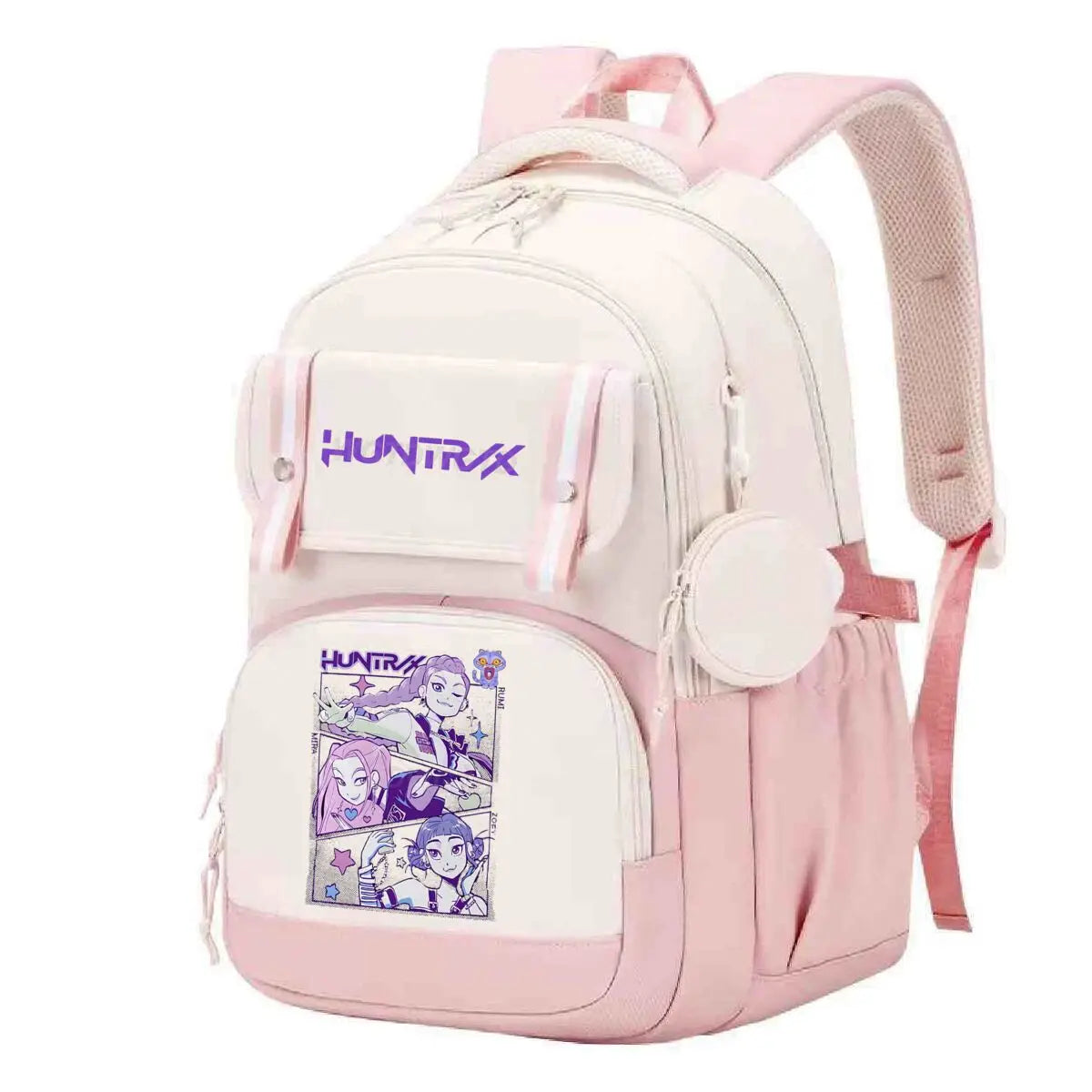 Demon Hunters Anime Backpack Large Capacity School Bag - Smarsty