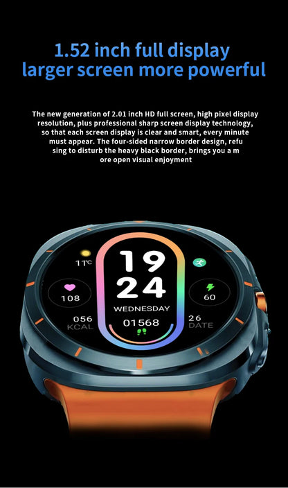 LAXASFIT GT7 Ultra Smart Watch for Fitness Tracking - Smarsty