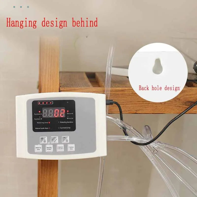 Solar Powered Automatic Garden Drip Irrigation Timer System - Smarsty