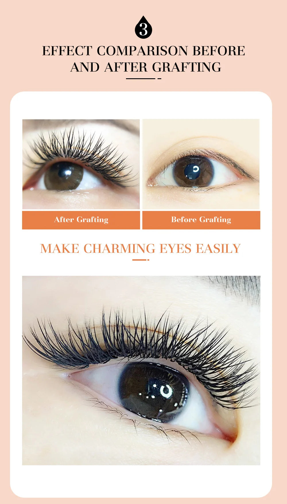 DeceMars 6D-W Shaped Eyelash Extensions for Natural Look - Smarsty