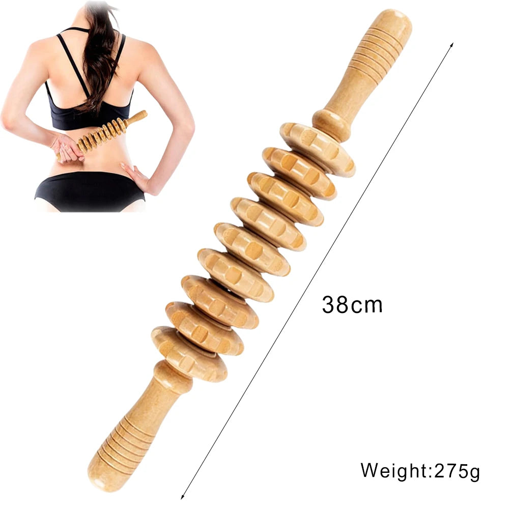 Wooden Lymphatic Drainage Massage Tools for Body Shaping - Smarsty