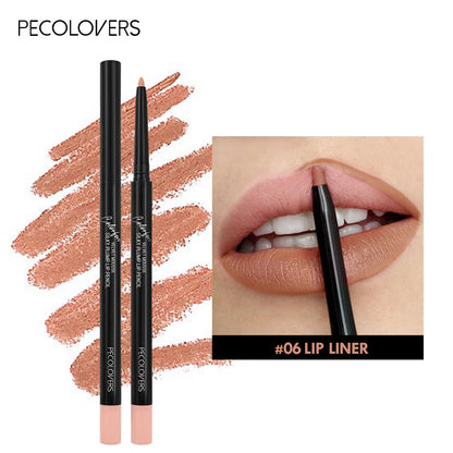 Waterproof Red Lip Liner Pencil for Long Lasting Color - Smarsty