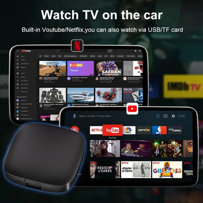 Android 13 CarPlay Box Wireless Plug And Play CarPlay - Smarsty