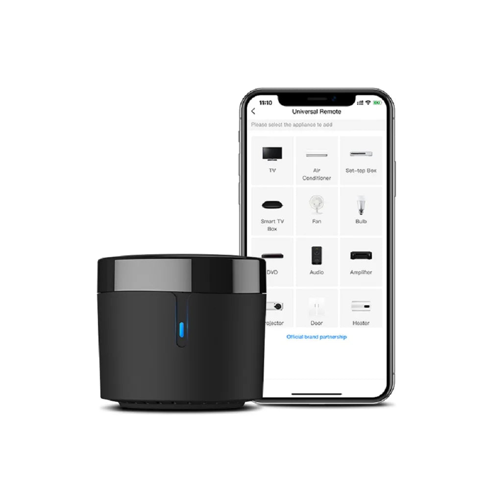 Broadlink RM4 Mini Smart IR Remote with Alexa Integration - Smarsty