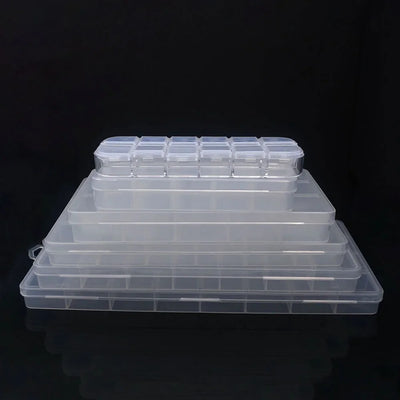 Plastic Storage Box Organizer for DIY Jewelry Crafts - Smarsty