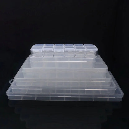 Plastic Storage Box Organizer for DIY Jewelry Crafts - Smarsty