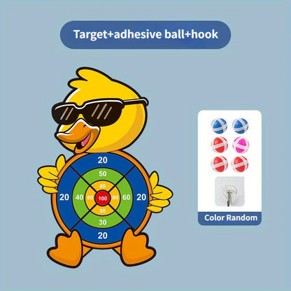 Educational Games Dart Board Kids Toy Stickey Ball Dart Indoor Sports Child Montessori Games for Children Gifts baby toys