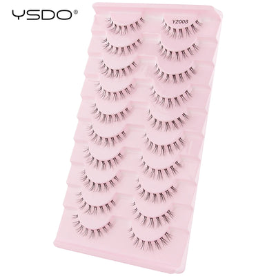 YSDO Natural Full Cat Eye False Eyelashes 3D Effect - Smarsty