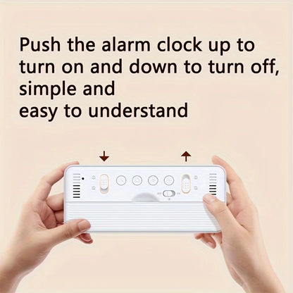 Multi-Function LED Alarm Clock with Humidity Display - Smarsty