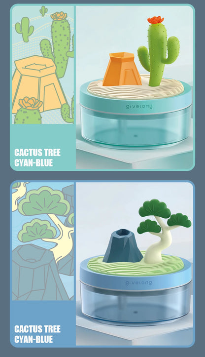 Silent Desktop USB Humidifier for Aromatherapy and Hydration - Smarsty