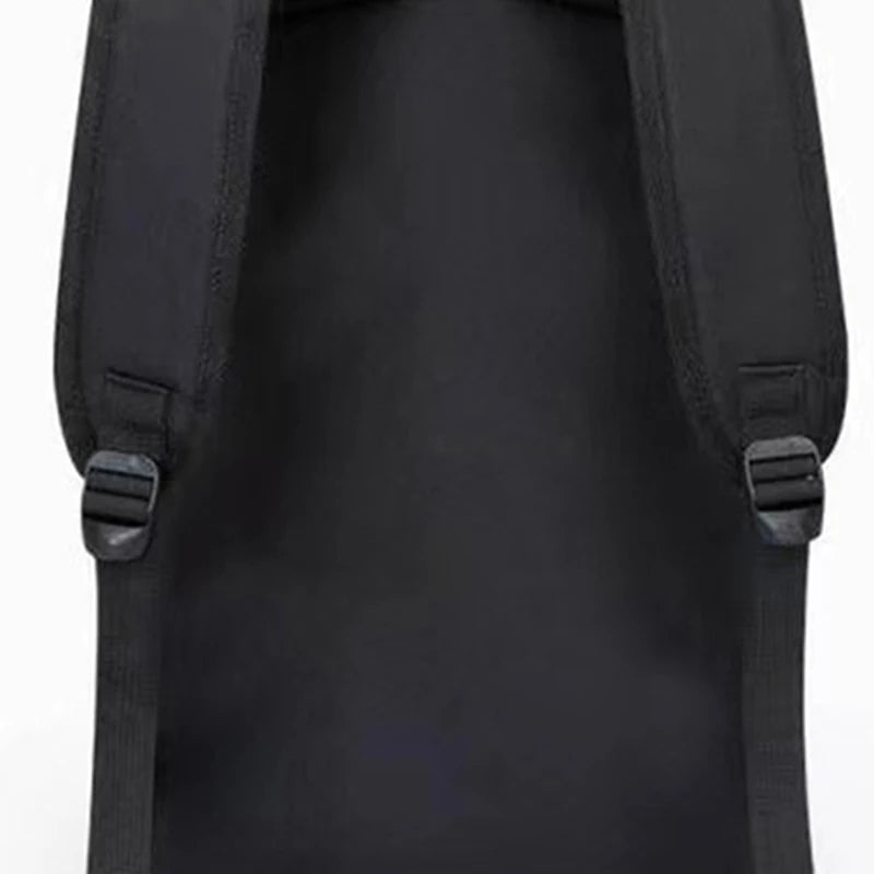Men's backpack made of nylon, suitable for school, business trips and single or double shoulder carrying - solid color design - Smarsty