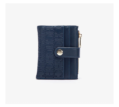 CH Women's Wallet Premium Sense Fashion Women's Card Bag Temperament Convenient Carrying Women's Small Bag Elegant High Quality - Smarsty