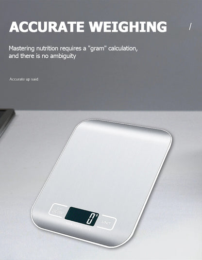 Digital Kitchen Scale with LCD Display for Accurate Weighing - Smarsty