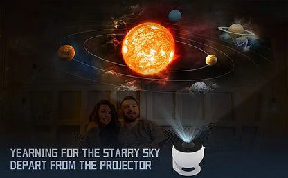 Galaxy Projector Night Light for Kids Room Decor - Smarsty