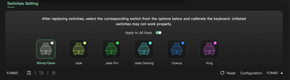 60 Percent Wireless Mechanical Keyboard With ARGB Lighting