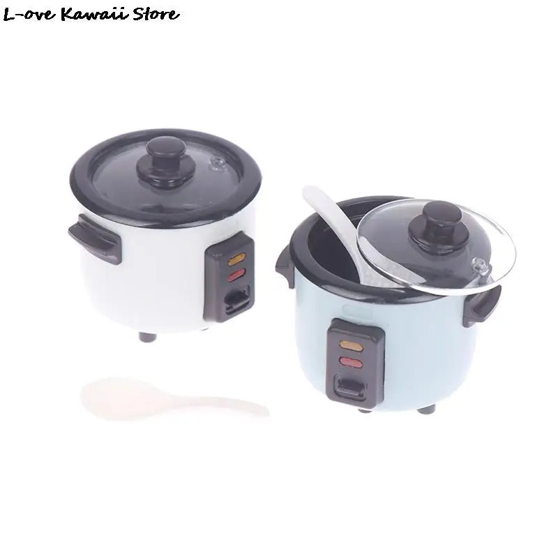 Miniature Dollhouse Furniture Set For Dolls House Mini Toy Kit Accessories TV Kitchen Home Fridge Kids Pretend Play Diy Figurine by Smarsty