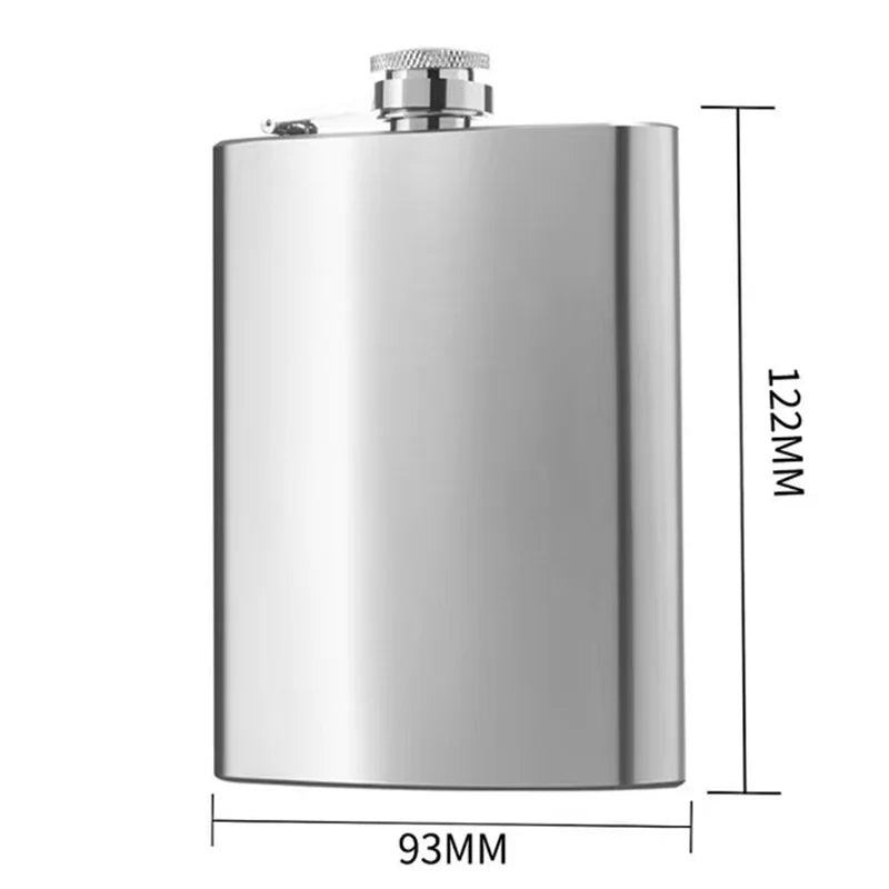 Portable 304 Stainless Steel Hip Flask Set - Smarsty