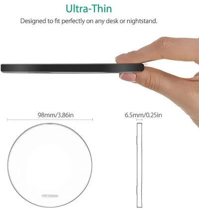 300W Wireless Charger For iPhone 16 15 14 13 Pro Max Induction Fast Charging Pad Dock Station For Samsung S23 S22 Xiaomi Huawei - Smarsty
