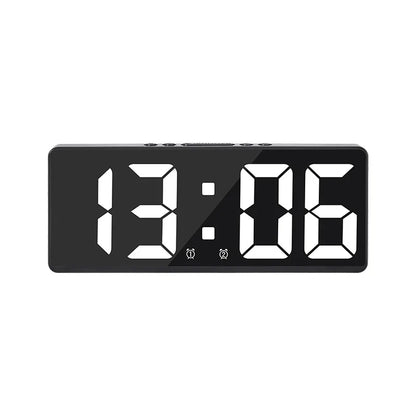 Acrylic Digital Alarm Clock with Voice Control Feature - Smarsty