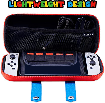 Large Waterproof Carrying Case for Nintendo Switch OLED - Smarsty