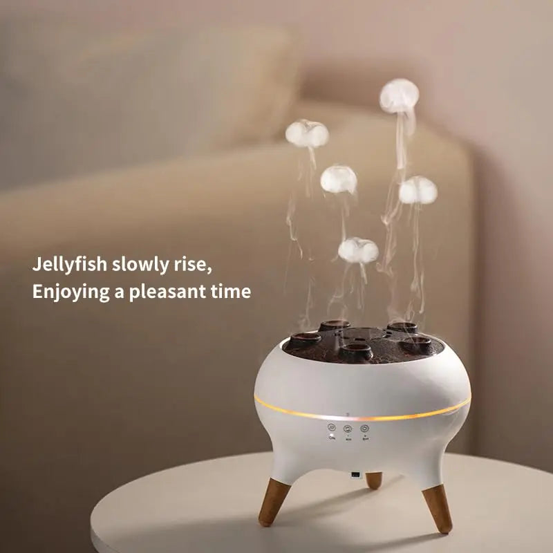 Dynamic Jellyfish Humidifier With Colorful Night Lights - Smarsty