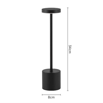 Rechargeable Alloy Cordless LED Table Lamp for Ambiance - Smarsty