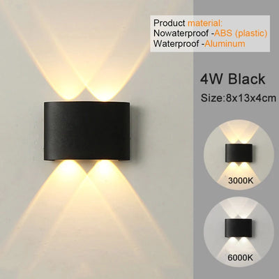 Modern LED Wall Sconces for Indoor Outdoor Lighting - Smarsty