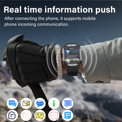 Outdoor Sports Smart Watch with HD Screen and Bluetooth - Smarsty