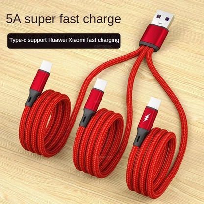 3 in 1 USB Charge Cable for Fast Mobile Charging - Smarsty