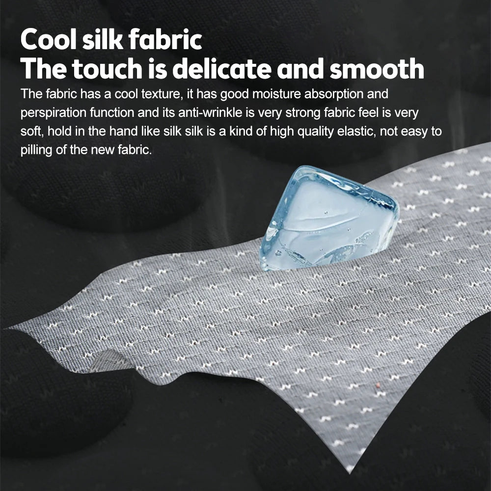 Ice Silk Car Seat Cover Cooling Cushion For Summer Comfort - Smarsty
