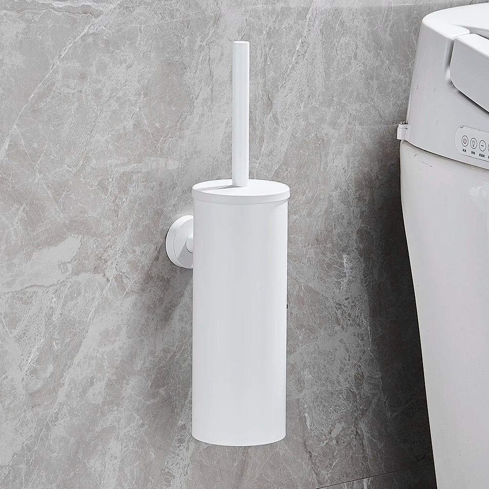 Stainless Steel Wall Mounted Toilet Brush Holder Accessory - Smarsty