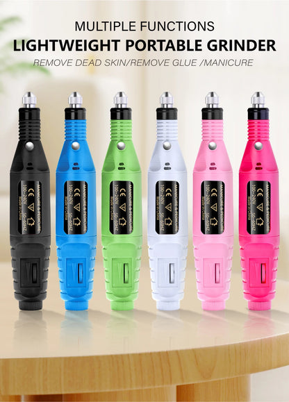 Electric Nail Drill Set for Professional Manicure and Gel Removal - Smarsty